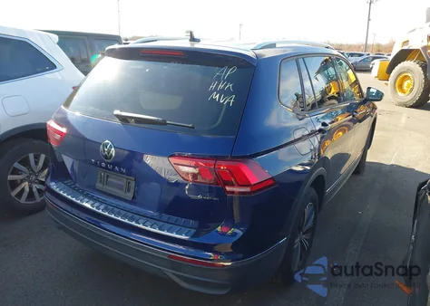 2024 Volkswagen Tiguan 2.0T Wolfsburg Edition z USA, uszkodzony, nr VIN 3VVAB7AX6RM224341